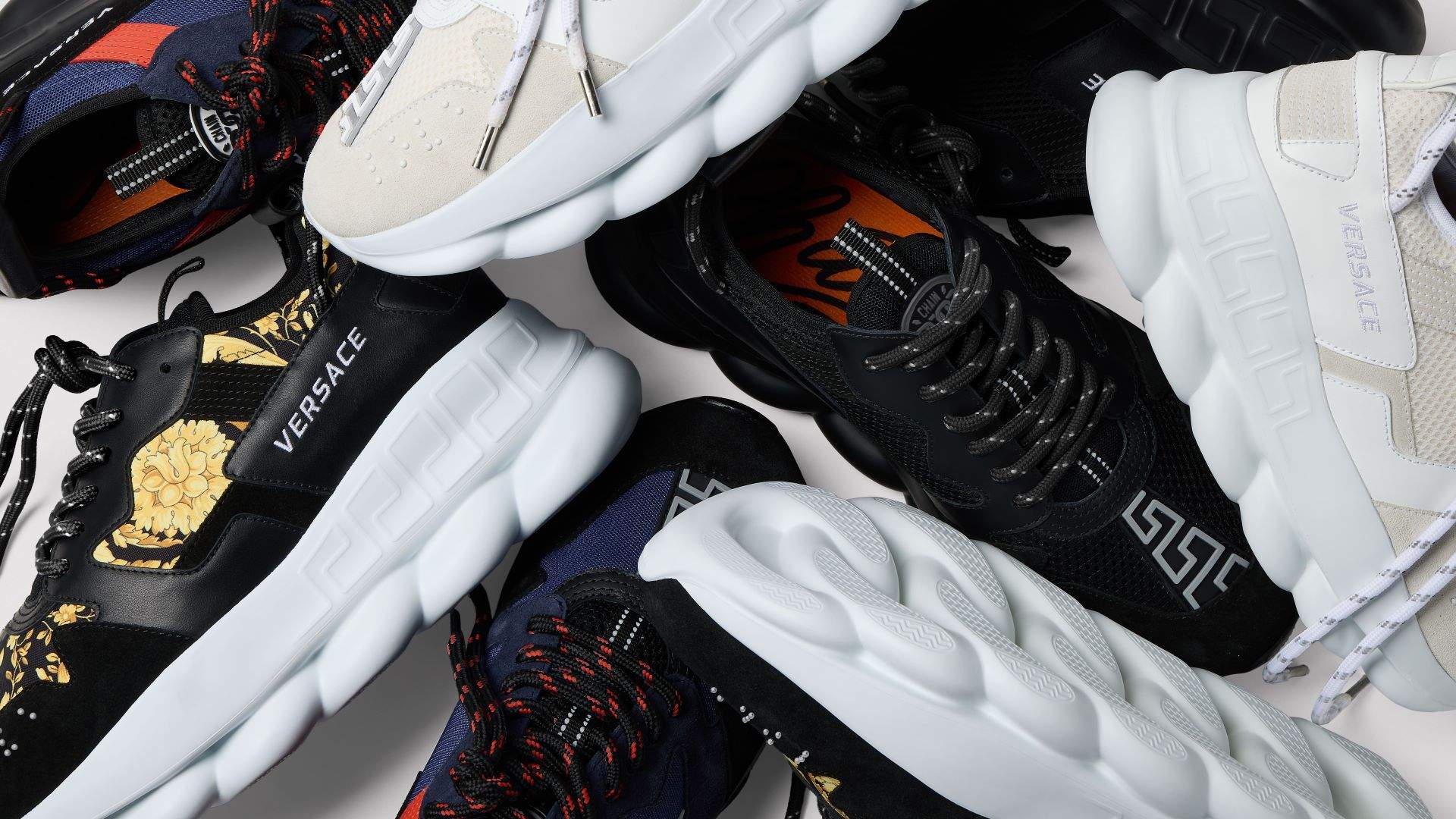 Versace The Chain Reaction Trainers