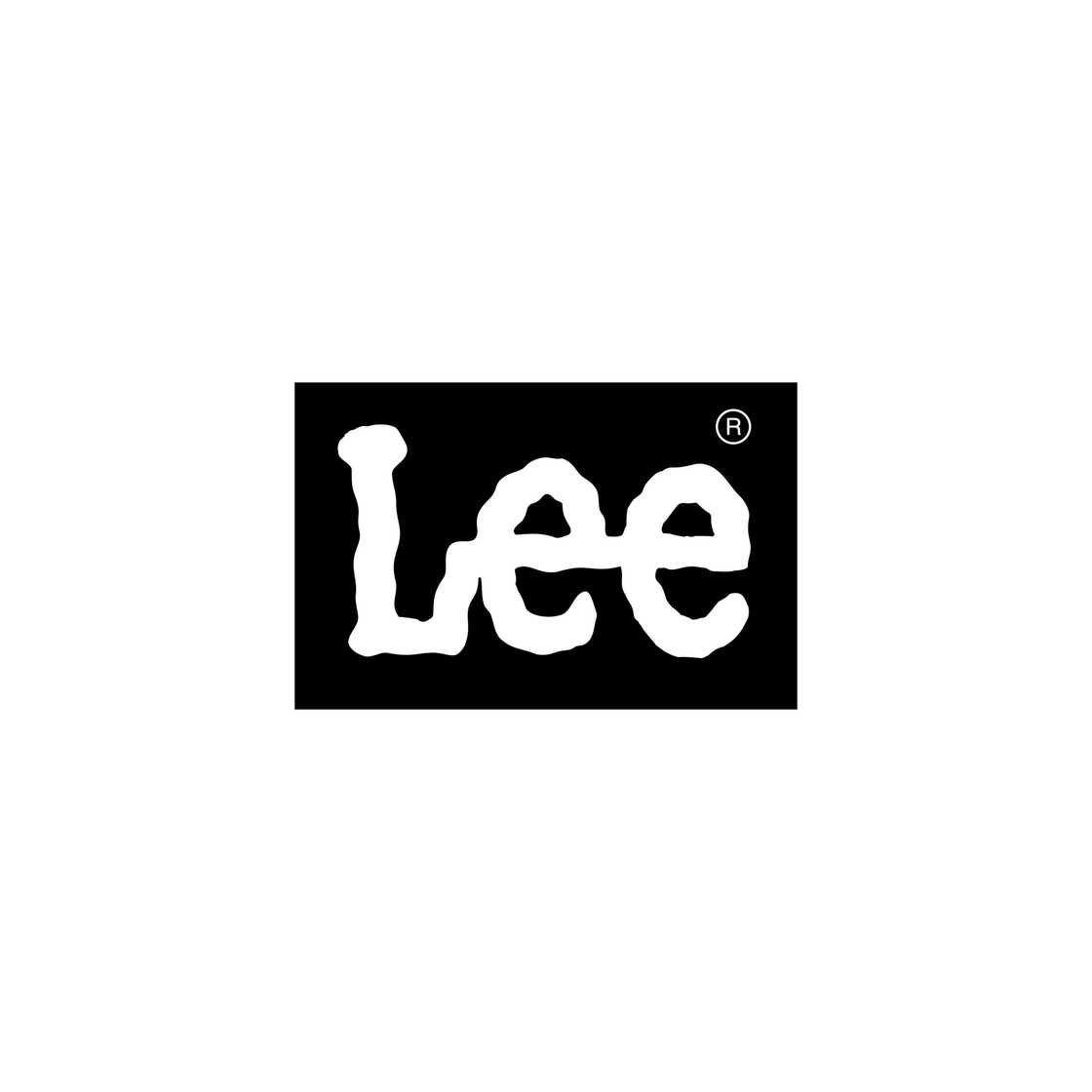 Image of Lee brand logo in black and white