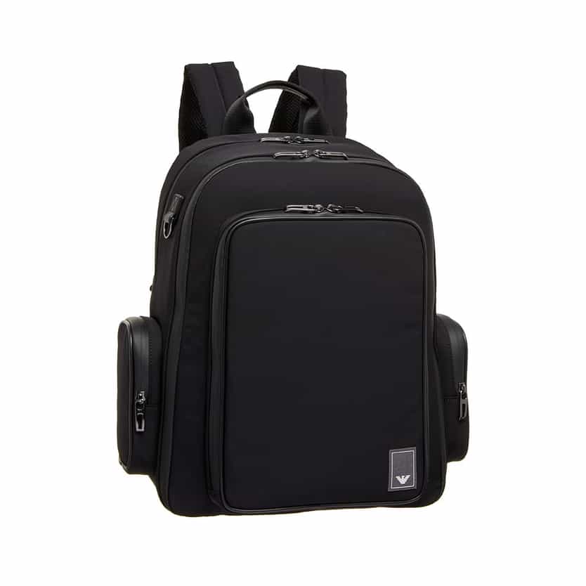 Armani Black BackPack
