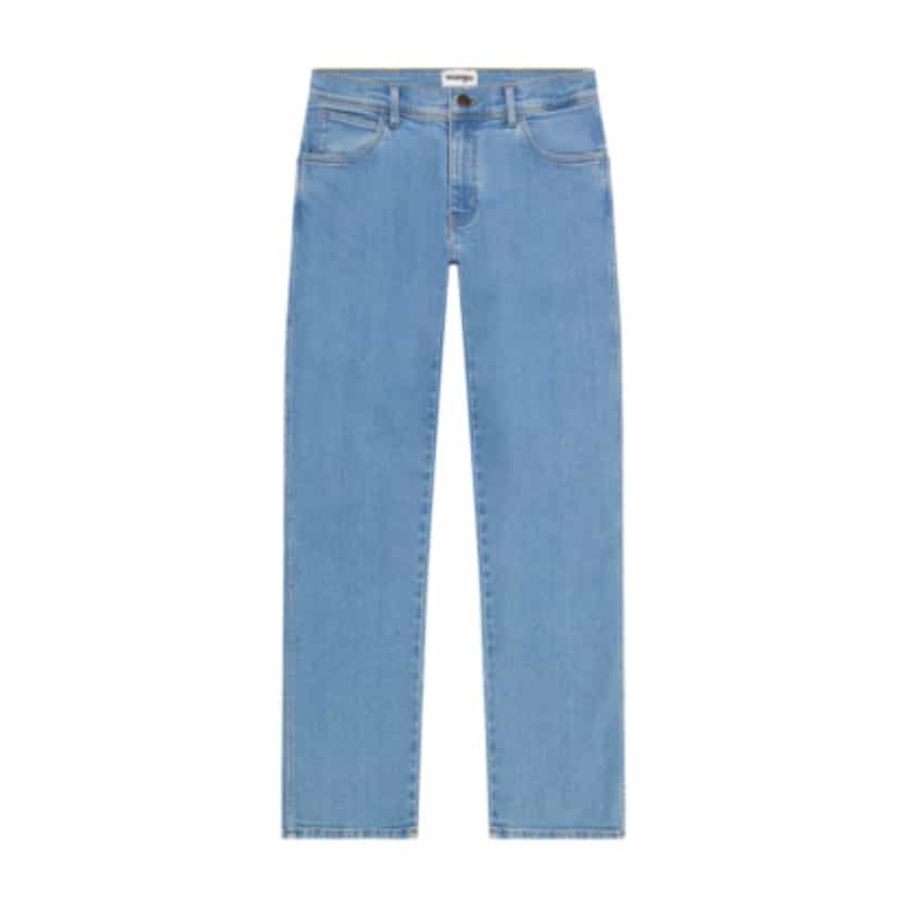 Image of light blue Wrangler jeans