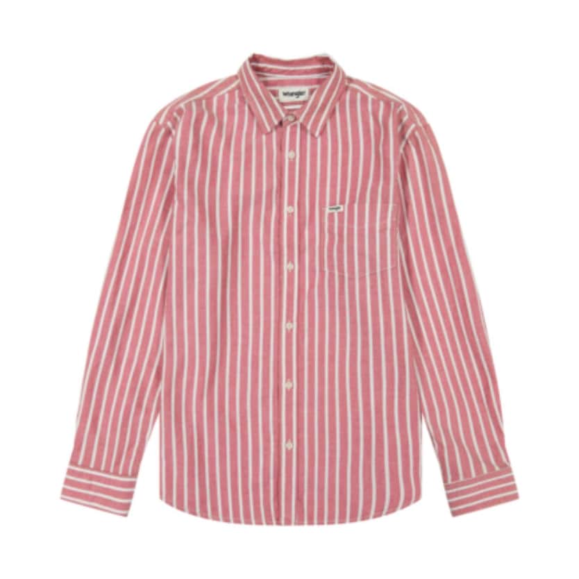 Image of a red and white striped shirt