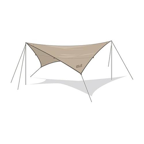 Moonshadow - zonnedoek formaat 400x400 cm met UV-bescherming