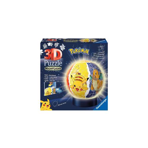 3D-puzzel 'Pokemon Nightlight' - Klap in je handen... en het licht gaat aan.